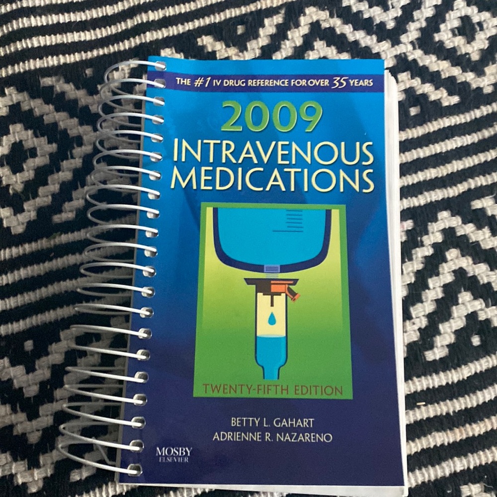 Mosby IV drug reference